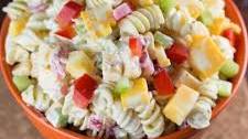 Creamy Cheddar Pasta Salad