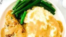 Creamy Chicken and Mashed Potatoes
