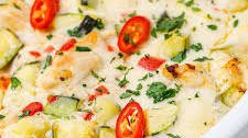 Creamy Chicken Zucchini Casserole