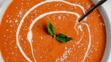 Creamy Fire Roasted Tomato Basil Soup