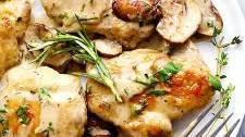 Creamy Garlic Herb Mushroom Chicken