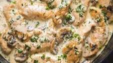 Creamy Herb Mushroom Chicken