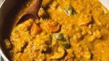 Creamy Kabocha Lentil Curry