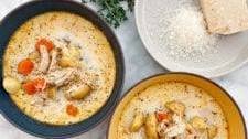 Creamy, Lemony Chicken and Potato Soup: An Instant Pot Soup