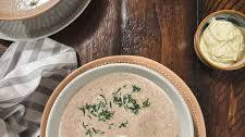 Creamy Mushroom and Chestnut Soup