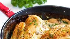 Creamy Mushroom and Spinach Stuffed Chicken Breast