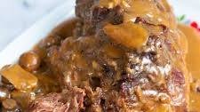 Creamy Mushroom Beef Chuck Roast Recipe