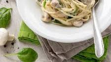 Creamy Mushroom Spinach Pasta