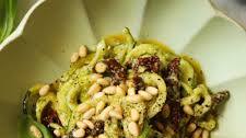 Creamy Pesto Zucchini Noodles