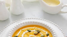 Creamy Pumpkin Soup with Canned Pumpkin