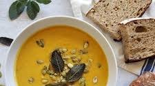 Creamy Roasted Butternut Squash & Sage Soup
