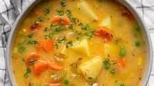 Creamy Vegetable Soup Recipe