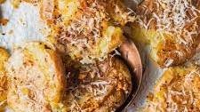 Crispy Garlic Smashed Potatoes