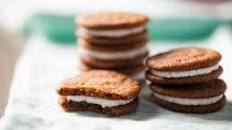 Crispy Lemon-Ginger Sandwich Cookies