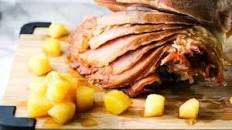 Crock Pot Maple Glazed Ham