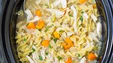 Crockpot Chicken Noodle Soup