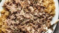 Crockpot Pork And Sauerkraut Recipe