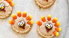 Cute Turkey Cookies for Thanksgiving