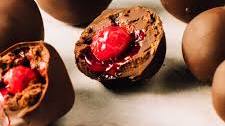 Dark Chocolate Cherry Truffles