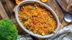 Delicious Blue Cheese Broccoli Casserole
