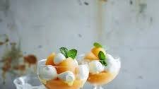 Delicious Two Melon Summer Mousse