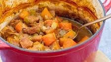 Diced Pork and Apple Stew