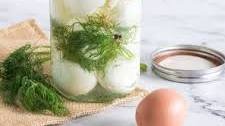 Dill Pickled Eggs