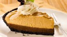 Double Layer Chocolate Pumpkin Mousse Pie