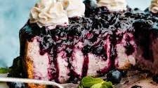 Double Lemon Blueberry Cheesecake