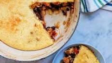 Dutch Oven Southwestern Chicken Pot Pie