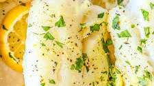 Easy Baked Cod with Lemon and Garlic