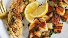 Easy Baked Herb & Parmesan Crusted Haddock