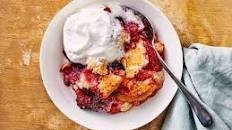 Easy Batter Fruit Cobbler