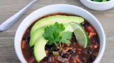 Easy Black Bean Soup with Smoked Turkey Sausage