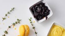 Easy blackberry jam with Limoncello and thyme