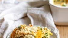 Easy Broccoli Cheese Casserole Recipe