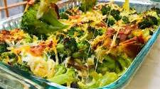 Easy Cheesy Broccoli Bacon Casserole