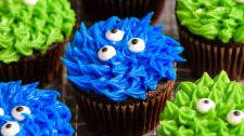 Easy Chocolate Monster Cupcakes
