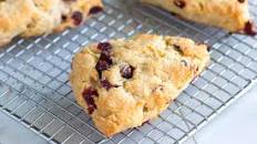 Easy Cranberry Orange Scones