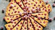 Easy Cranberry Tart with Almond Frangipane