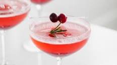 Easy Cranberry Vanilla Bellini