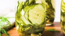 Easy Garlic Dill Fridge Pickles