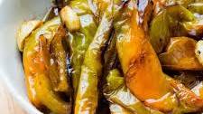 Easy Italian Long Sweet Peppers Fried in Olive Oil