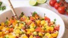 Easy Mango Cucumber Salsa Recipe (Fresh & Delicious)