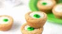 Easy Peanut Butter Cup Eyeball Cookies