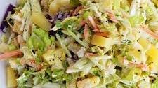 Easy Pineapple Coleslaw