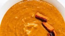 Easy Roasted Butternut Squash Soup with Carrots