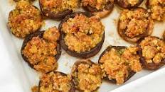 Easy Sausage-Stuffed Mushrooms