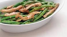 Easy Stir-Fried Pork With String Beans Recipe
