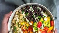 Easy Sweet Potato and Black Bean Burrito Bowls